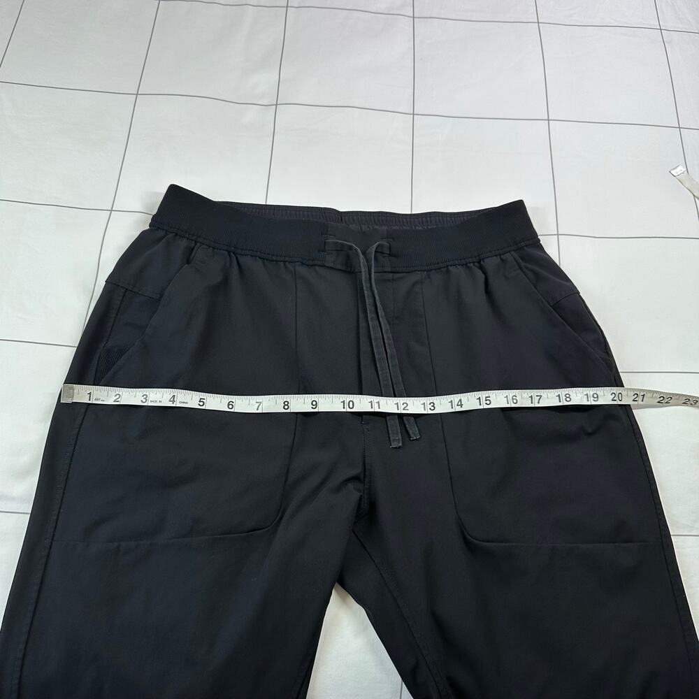 Lululemon Pants Mens Large Black ABC Jogger Athletic Travel Stretch Comfort Gym - Picture 7 of 12